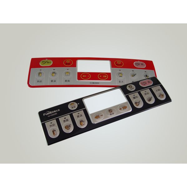 Cellphone IMD Panel / Smembrane Switch Panel ABS PET Debossed Embossed