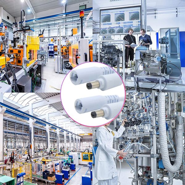 Кабель питания 12В 24В постоянного тока 5,5x2,1 мм 5,5x2,5 мм для камер видеонаблюдения