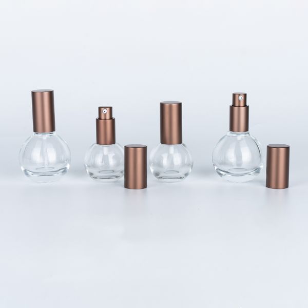 Glass Bottle Serum Skin Care Packaging 30ml 50ml Powdery Bottom Liquid Bottle Dropper