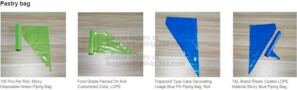 Reusable Decorating Cake Tool Silicone Icing Piping Bag Cream Pastry Bag Disposable, Sugar Craft Bags, Cake Cream, Decor