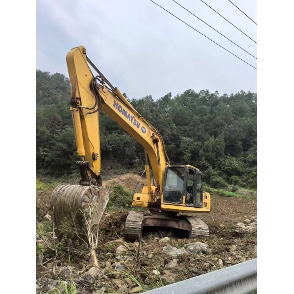 Original de Japón Marca Komatsu Excavadora de retroexcavadora Pc200-8 Usada con una enorme capacidad para la minería