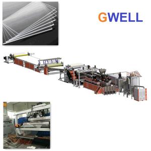 Extrusora de único parafuso do MS Board Extrusion Line da máquina do MS
