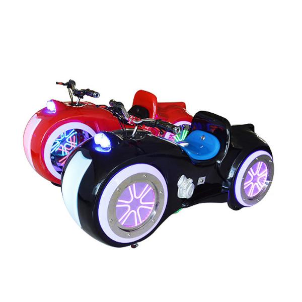 Arcade Mini Battery Operated Race Car / Amusement Park Kids Electric Bumper Car 