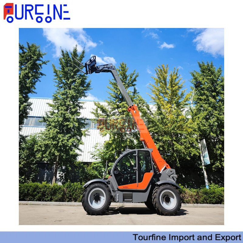 3 Ton All Terrain Telescopic Forklift For Agriculture Construction Material Handling