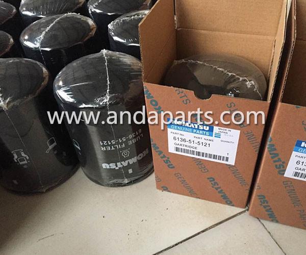 Good Quality Oil Filter For Komatsu 6136-51-5121