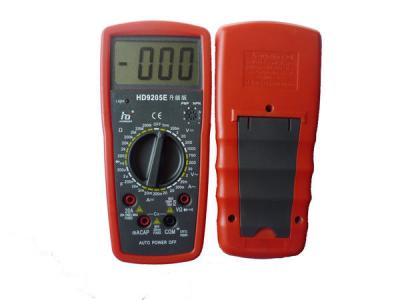 1/2 digits Portable Digital Multimeter manual Red for physical