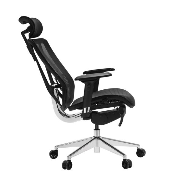 Height Adjustable Breathtable Rotatable Office Chair With Mesh Fabric Boss Desk Chair