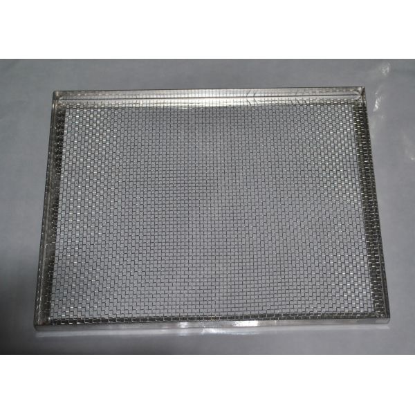 Food Baking Stainless Steel Wire Mesh Cable Tray For Oven Oil Resistant