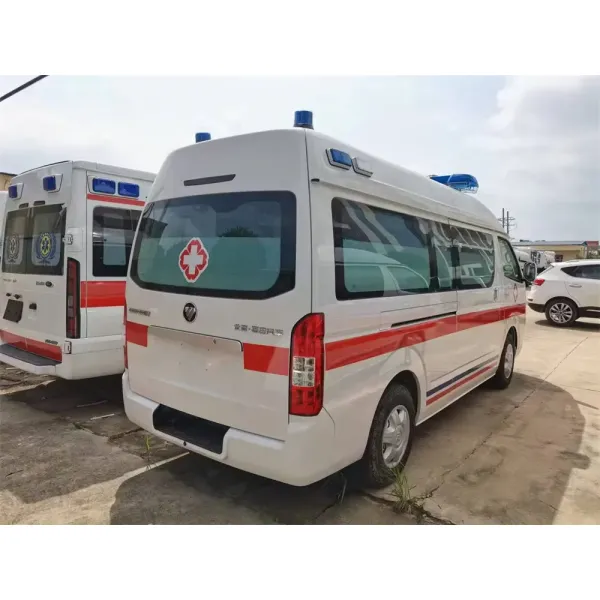 China Diesel Manual/Mt Emergency Rescuetransfer Ambulance