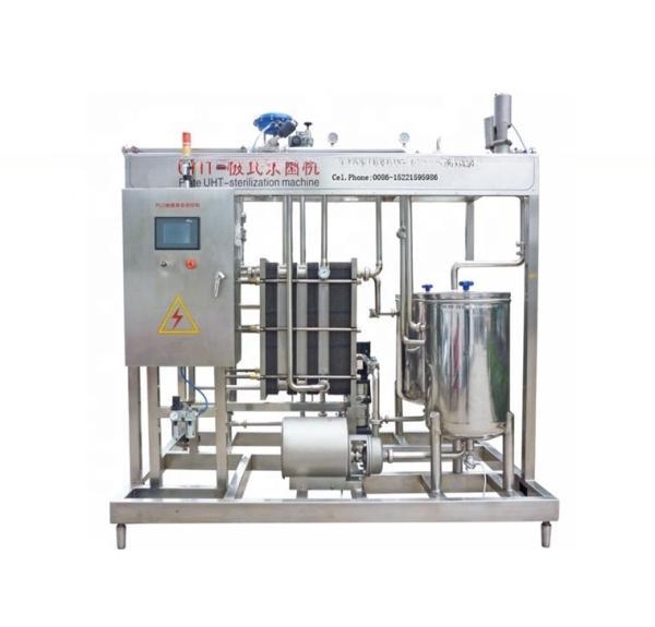 Electric Heating Plate Type Pasteurizer for Milk Juice at 0.5-0.6MPa Steam Pressure