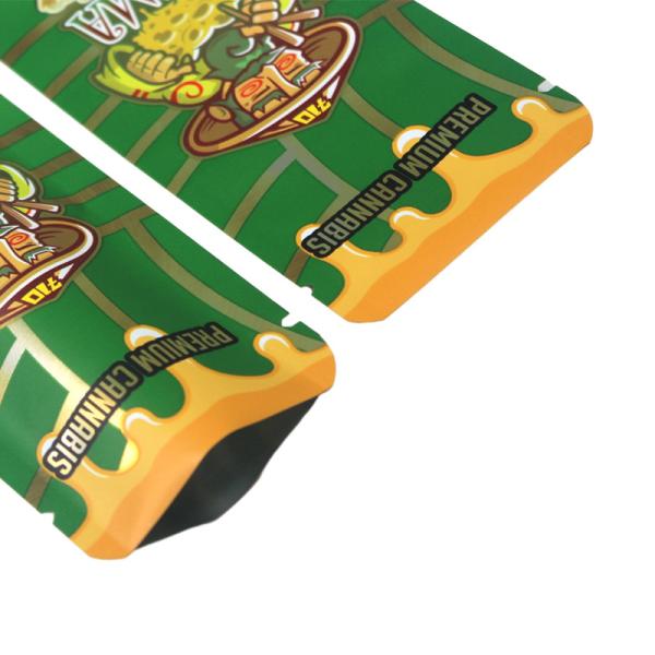 Sacos de vedação lateral de cigarros eletrónicos em folha de alumínio laminada em plástico Mylar Vape Bags