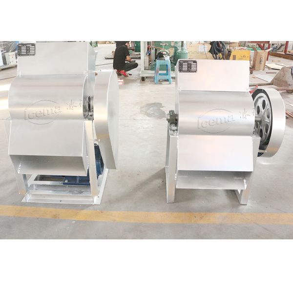 Машина 200кг/Мин дробилки льда нержавеющей стали электрическая на открытом воздухе