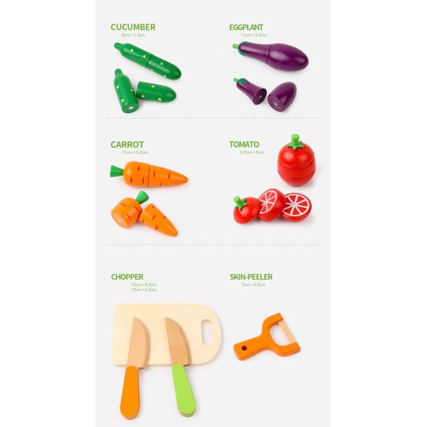 Кухня Montessori претендует игрушку для детей режа плод Vegeta