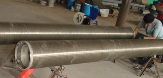 Ladder-Shaped Liquid Input Wire Wrap Screen Tube / Stainless Steel 205 / 304 / 316 / 316L Slot Water Well Johnson Screen