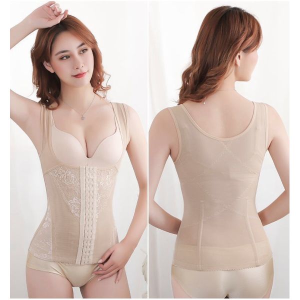 Amincissant la récupération puerpérale de gilet de corset de Shaper Body Zipper d'entraîneur de taille quotidiennement