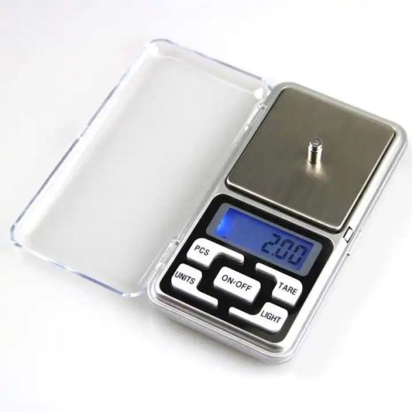 Mini balance de poche numérique portable LCD de haute précision, mini balance de pesée pour bijoux et pierres précieuses, pour balances domestiques