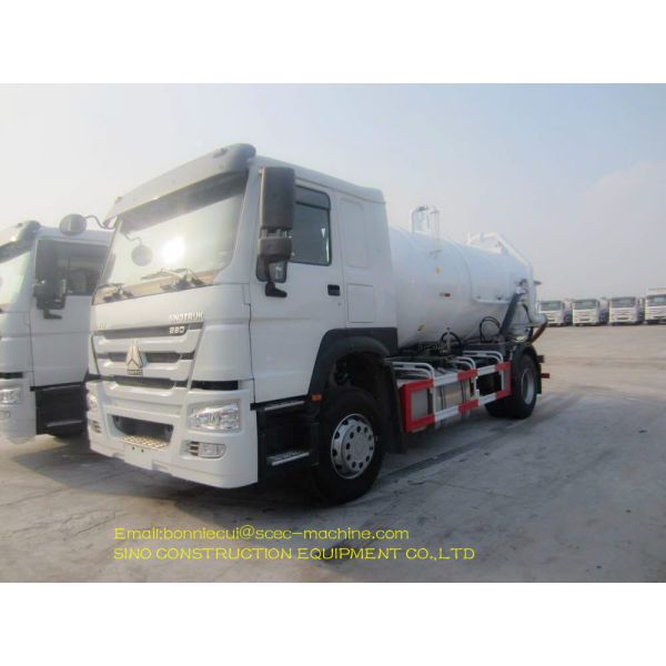 Automatic Special Purpose Truck 4x2 8m3 Vacuum Sewage Suction Tanker Truck
