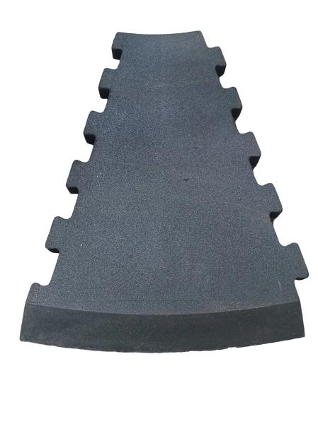 Black Rubber Grounding Mat Anti Slip Anti Static Custom Size Rubber Mats