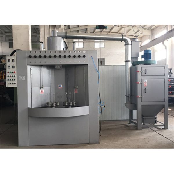 380v 50hz Automatic Sandblasting Machine , Easy Loading Sand Blasting Machine