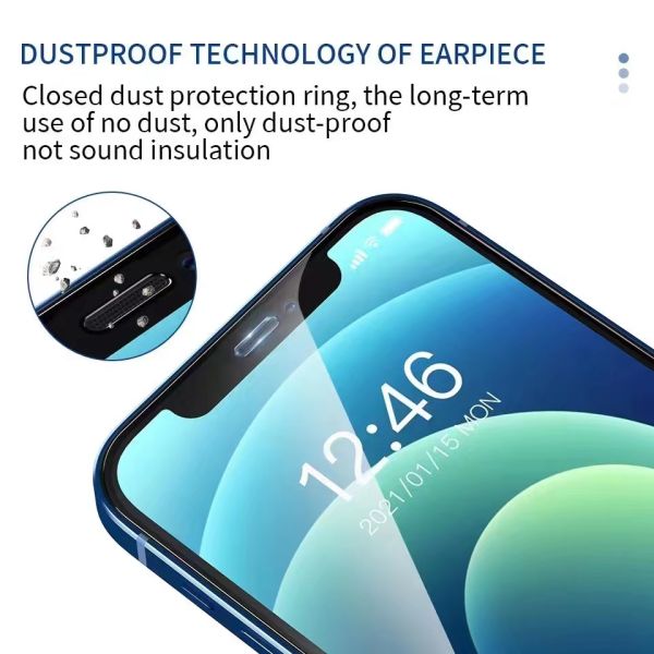 Защитник экрана ESD из закаленного стекла для iPhone 14 Pro Max