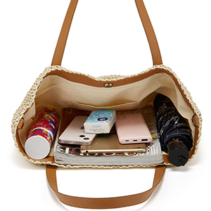 Straw Bags for Women Summer Beach Woven Tote Hobo Handbag Casual Straw Shoulder Bags for Travel Vocation