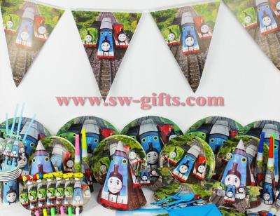 Thomas and His Friends Birthday Party Decorations For Kids Cartoon Dream Party Set Baby Shower Party Supplies