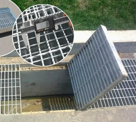 Galvanized Steel, Stainless Steel, Catwalk Deck Floor Steel Bar Grating Drain Trench Cover Price for Walkway Platform