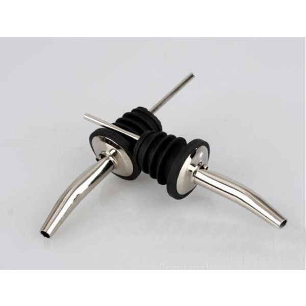 Hot Wholesale Stainless Steel Pourrer/Wine Pourer for for Ceramic/Olive Oil bottle