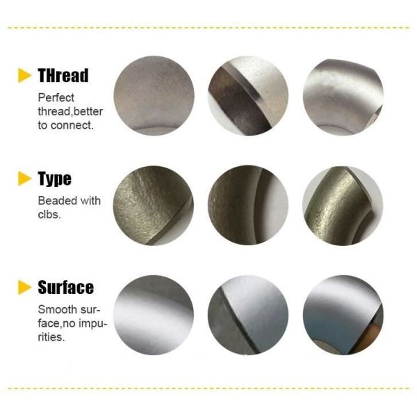 Seamless / Welded 90 Degree Titanium Elbow ASME B16.9