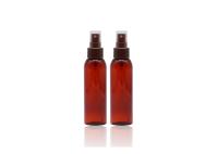 escuro claro plástico do cilindro 50ml vazio - garrafa cosmética do pulverizador da névoa fina vermelha