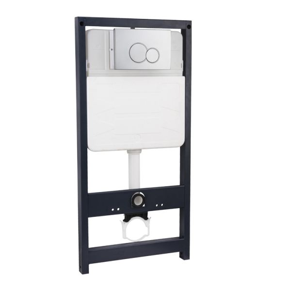 Wall Mounted Concealed Tank Cistern with Stainless Steel Frame and European Watermark