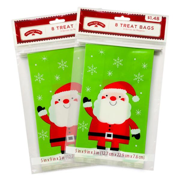 Christmas Party Favor Treat Bags Food Grade Safe For Packing Candies