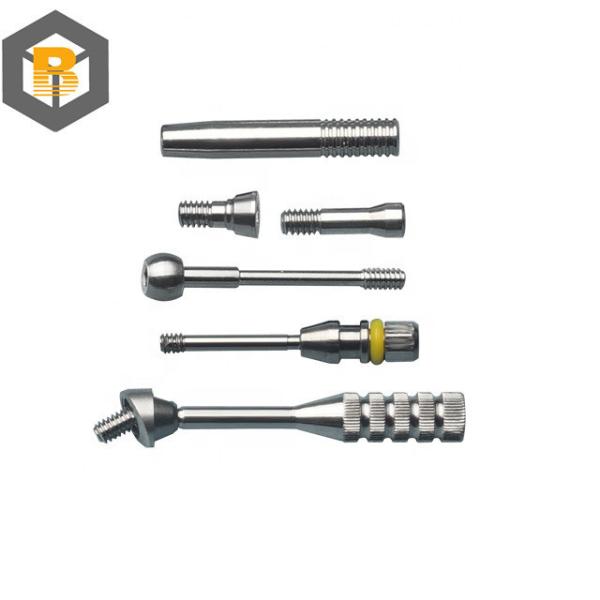 Dental Implant Universal Kit Set with Customized Abutment Analog Screw Machine Part