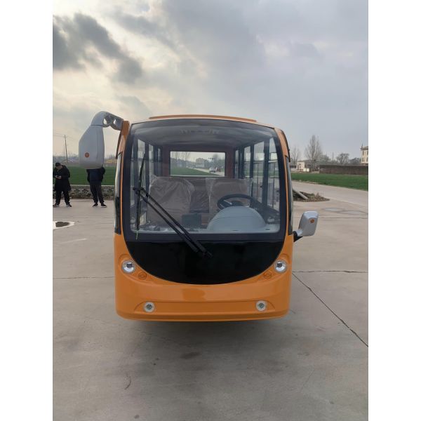 11 пассажиров FNE-C11 Электрический туристический автомобиль с алюминиевым сплавом и стальной рамой