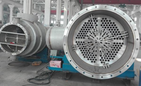 Chemical Industrial Heat Exchanger / Stainless Steel Coil Tubing Heat Exchanger