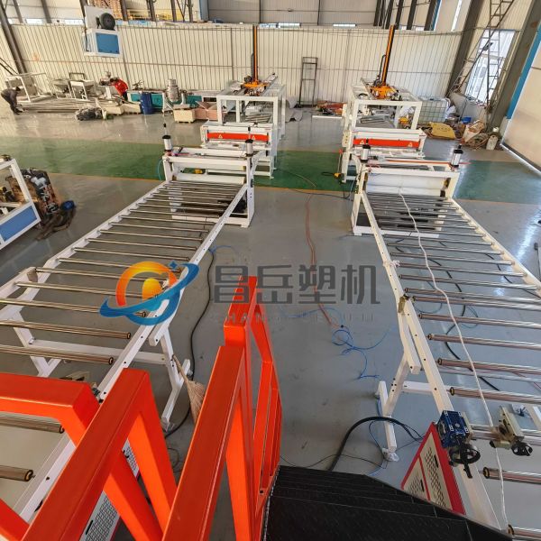 40kW Power PVC UV Board Production Line for Indoor Decoration Plate Making Machine