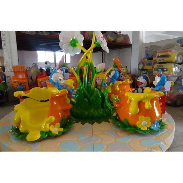 Диаметр Аппликате езды 3.6М кофейной чашки стеклоткани 500В на Фуньланд 4 экипажа