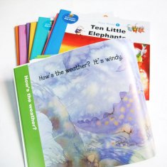 ODM popular square glossy UV cardboard paperback colour Childrens Book Printing