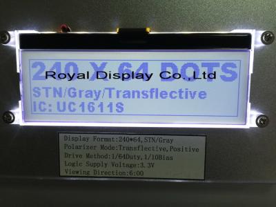 Exposição gráfica de Oled da RODA DENTEADA, motorista da exposição monocromática UC1638 do Lcd