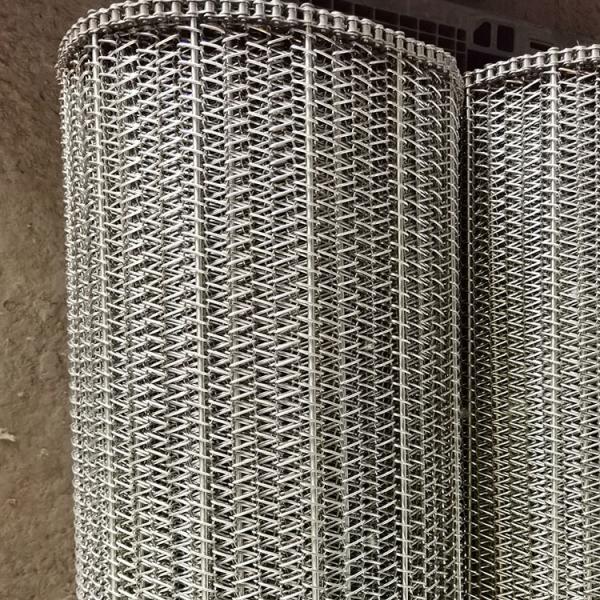 Custom Stainless Steel Spiral Wire Mesh Conveyor Belt for Food Industry