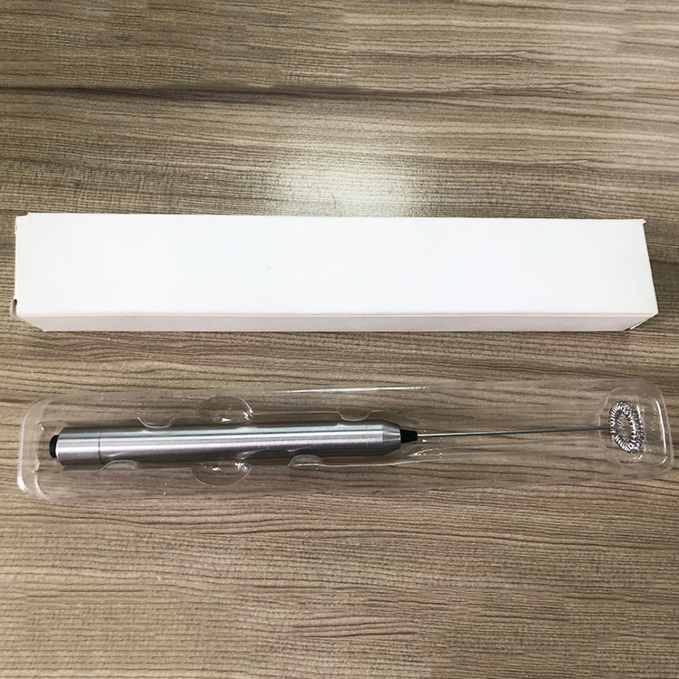 Батарея SGS 21cm Handheld привелась в действие кофе Frother с логотипом лазера