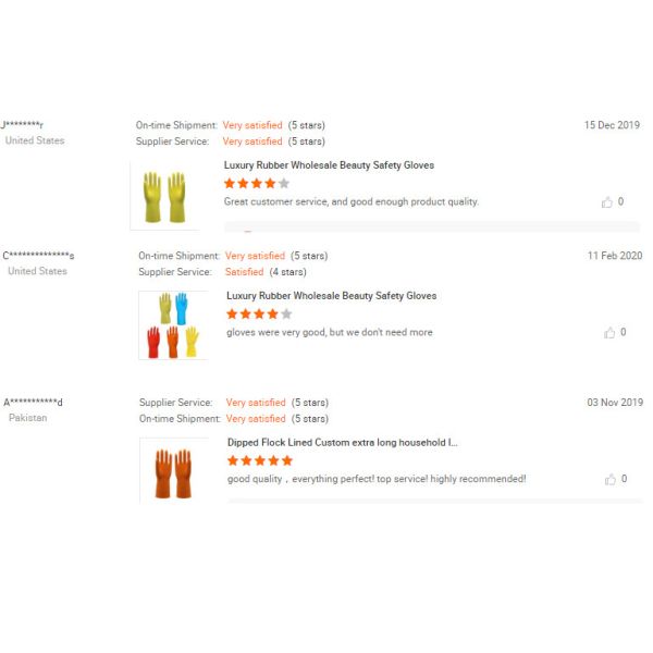 Прокол Флоклинед брызг перчаток гибкого домочадца резиновый устойчивый