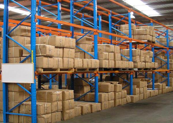Heavy Duty Warehouse Storage Racks , Industrial Steel Storage Racks