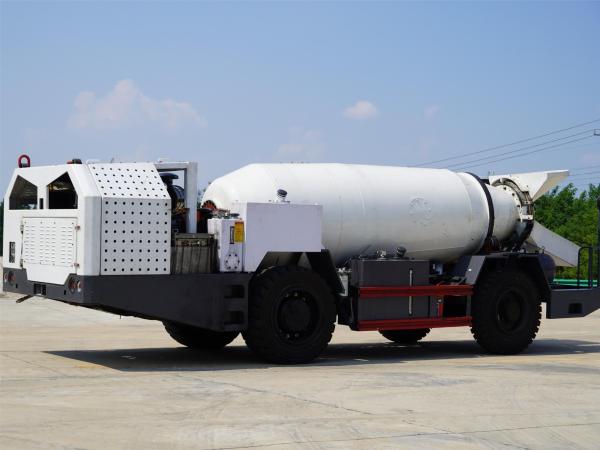                  Hot Sale Wc4bj Concrete Mixer Truck for Underground Coal Mining             
