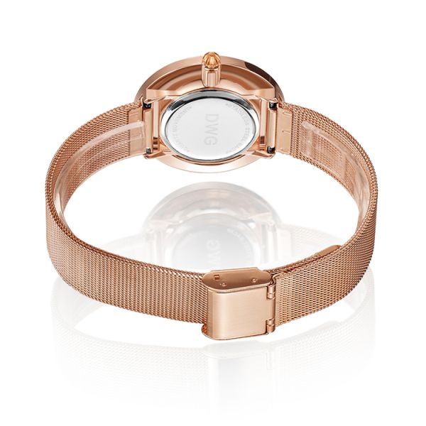 Дозоры логотипа новых женщин диаманта диапазона запястья дамы Сплава женщин платьев изготовленные на заказ