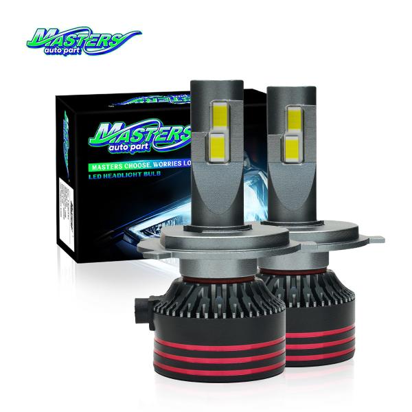 Masters M8pro 130W 13000 lumens 6500K refroidisseur blanc H1 H7 H11 phares ampoules