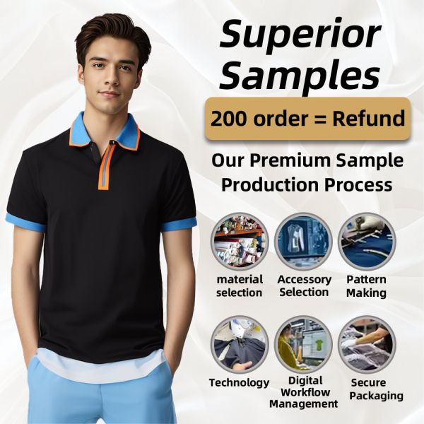 Wholesale Uniform Blank Men's Polo Shirts Custom Embroidered Logo Polo T Shirts