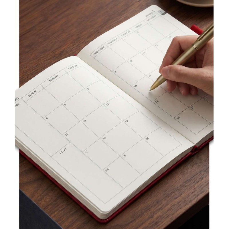 Hardcover Daily Weekly Monthly Planners Task Schedule Organizer notebook in bulk