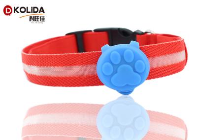 Pretty Mini Safety Dog LED Light ID Tag , LED Dog Collar Blinker Lights