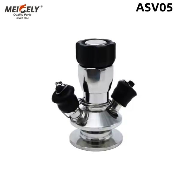 Valve d'échantillonnage aseptique sanitaire de haute qualité ASV05 Pièces de réservoirs pour camions-citernes